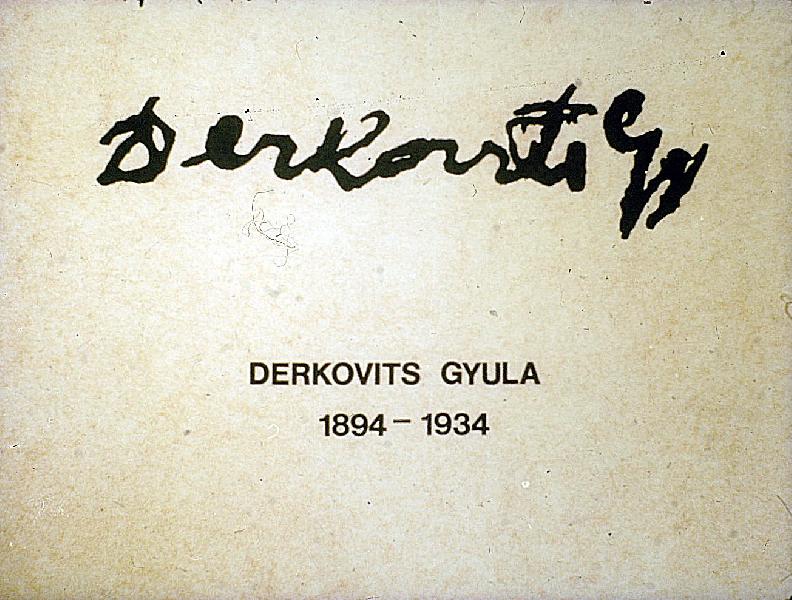 Derkovits Gyula 