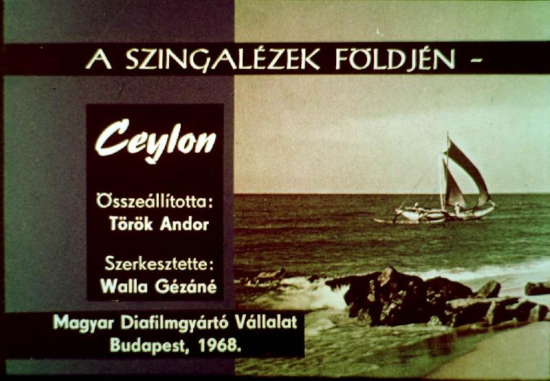 A szingalézek földjén: Ceylon 
