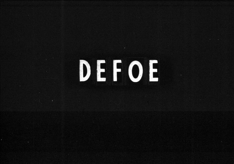 Defoe (1661-1731) 