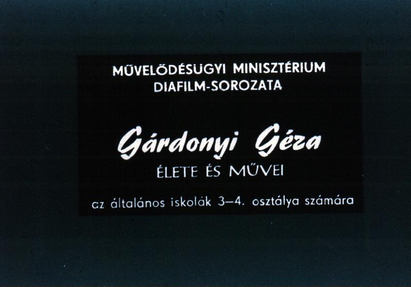 Gárdonyi Géza élete és művei 