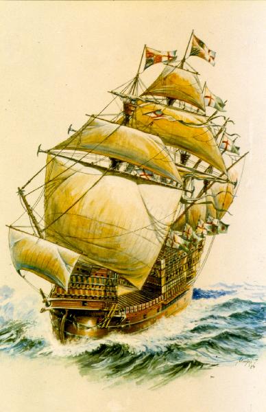 A 16. század európai vitorlás és evezős hajótípusai 