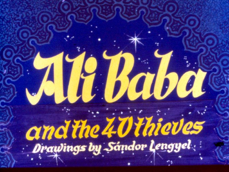 Ali Baba és a negyven rabló (Ali Baba and the 40 thieves)