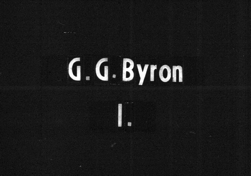 Byron I-II.