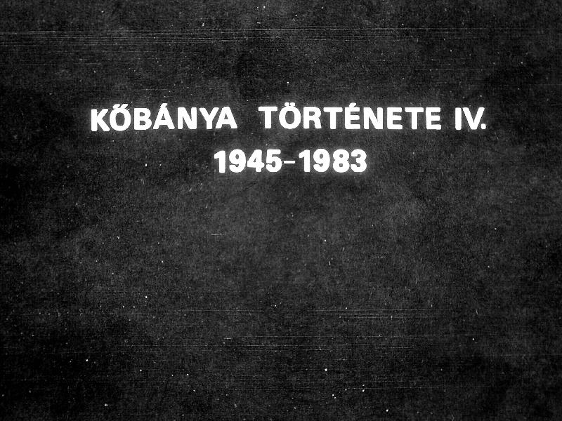 Kőbánya története IV. : 1945-1983