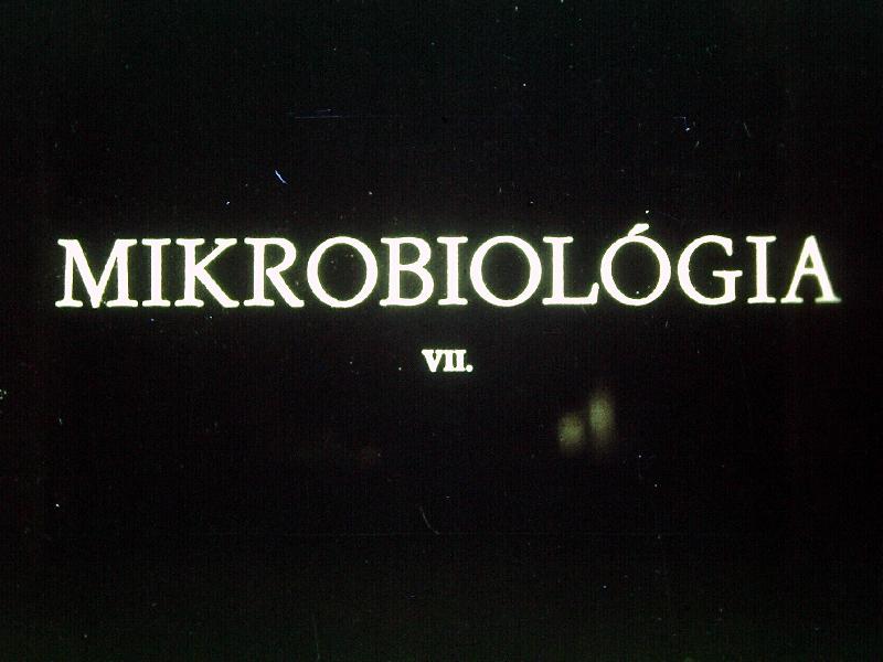 Mikrobiológia VII.