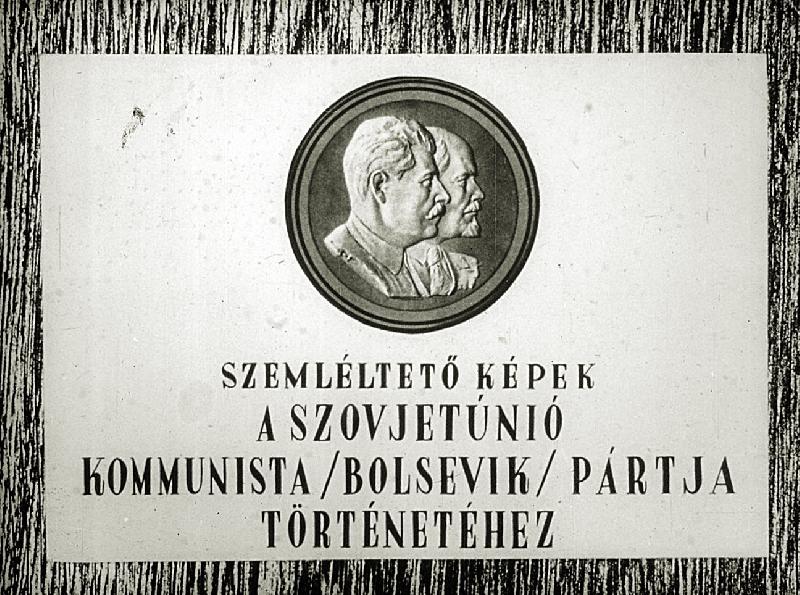 A Szovjetunió Kommunista (bolsevik) Pártja történetéhez