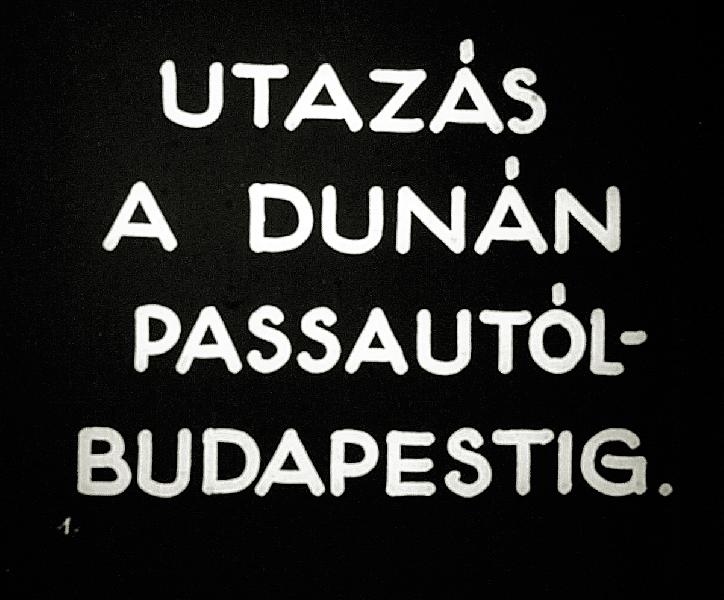 Utazás a Dunán Passautól - Budapestig I.