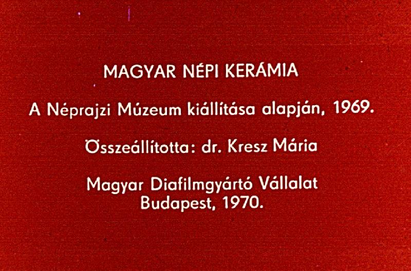 Magyar népi kerámia